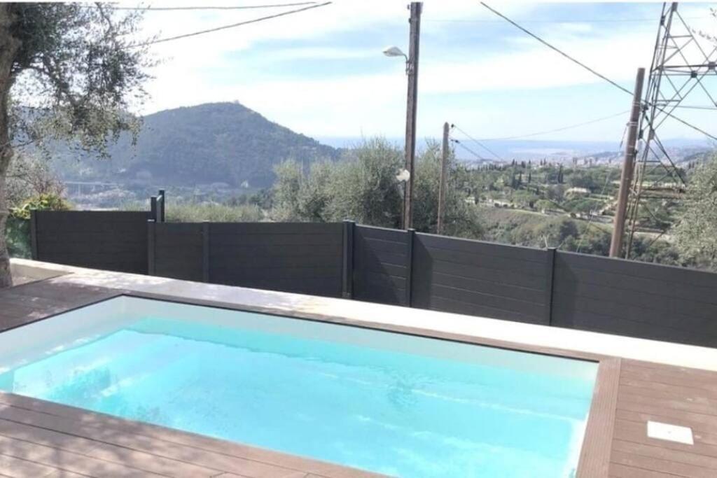 Villa Nice, Magnifique Vue Mer Avec Piscine Nizza